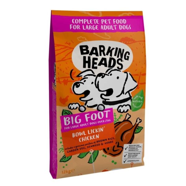 Barking Heads Large Breed Bowl Lickin’ Chicken (12 kg)
