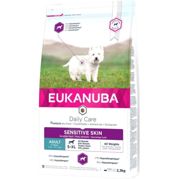 Eukanuba Daily Care Adult Sensitive Skin All Breeds (2.3 kg)