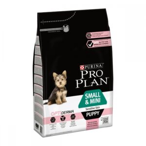 Purina Pro Plan®´OptiDerma® Puppy Small & Mini Sensitive Skin Salmon 3 kg