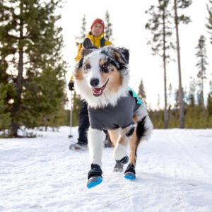 Ruffwear Polar Trex Hundskor 2-pack Blå (S)