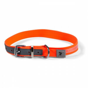 Feel Active Hundhalsband Vattentätt med Reflex Orange (2 x 33 - 41cm)