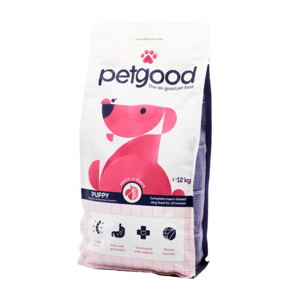 Petgood Puppy & Junior Insektsfoder (12 kg)