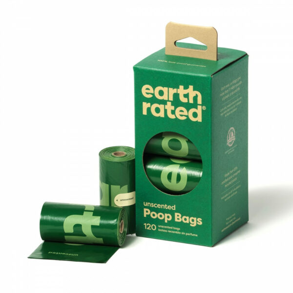 Earth Rated Bajspåsar Oparfymerade (120 bags)