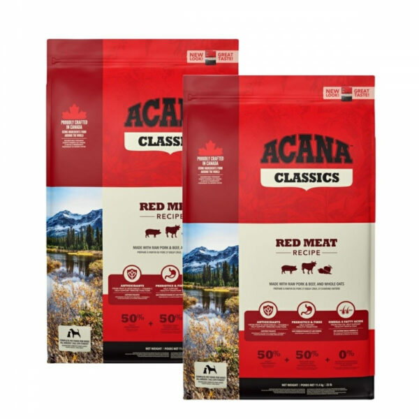 Acana Dog Red Meat 2x11,4 kg