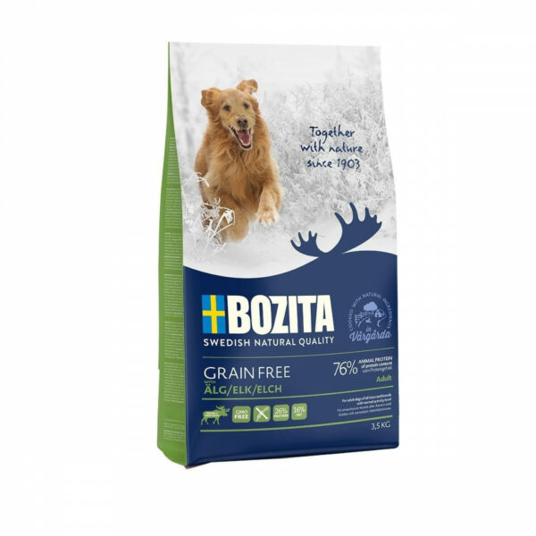 Bozita Grain Free Elk (3,5 kg)