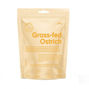 Buddy Petfoods Grass-Fed Ostrich Dog Treats 200 g