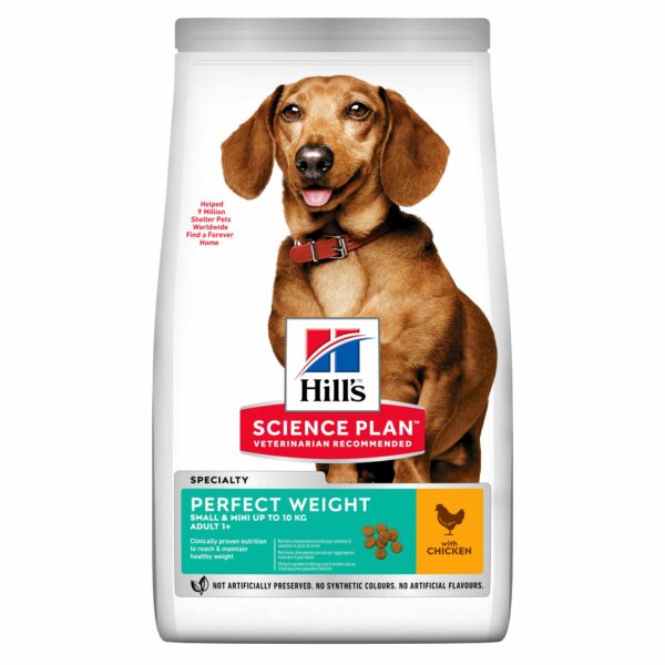 Hill's SP Canine Adult Perfect Weight Small & Mini Chicken 1,5kg