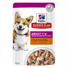 Hill's SP Canine Adult Small & Mini Chicken, Beef & Vegetables Portion 12x80g