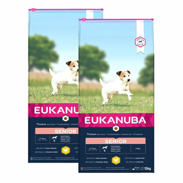 Eukanuba Dog Senior Small 2 x 15kg