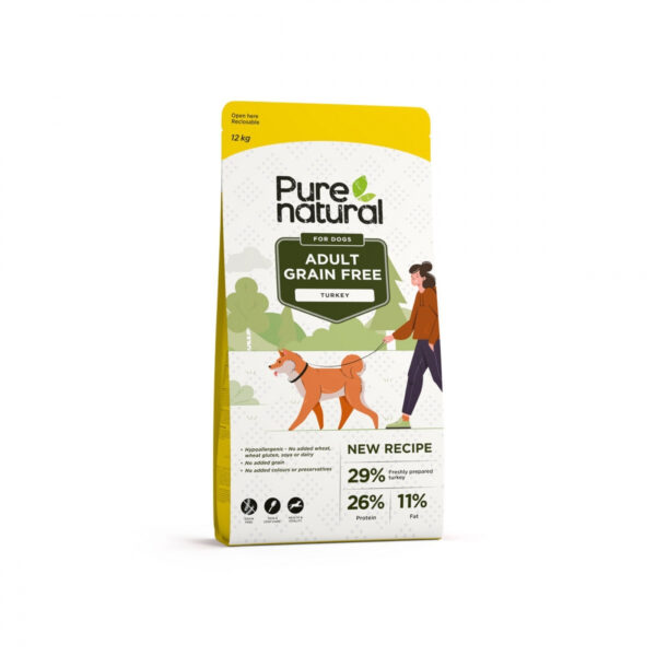 Purenatural Dog Adult Grain Free Turkey (12 kg)