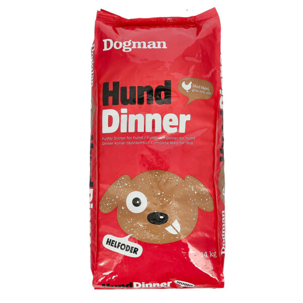 Dogman Dinner Hundmat 14kg