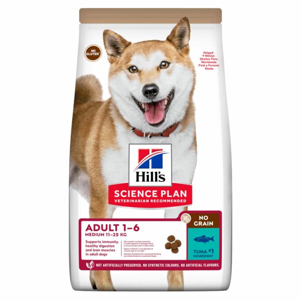 Hill's SP Canine Adult Medium No Grain Tuna 2,5kg