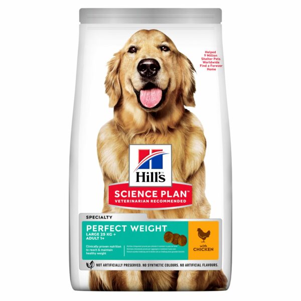 Hill's SP Canine Adult Perfect Weight Large Breed Chicken 12kg