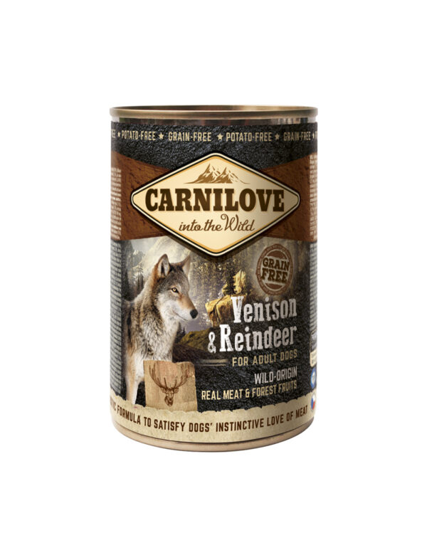 Carnilove Dog Wild Meat Venison & Reindeer 400g