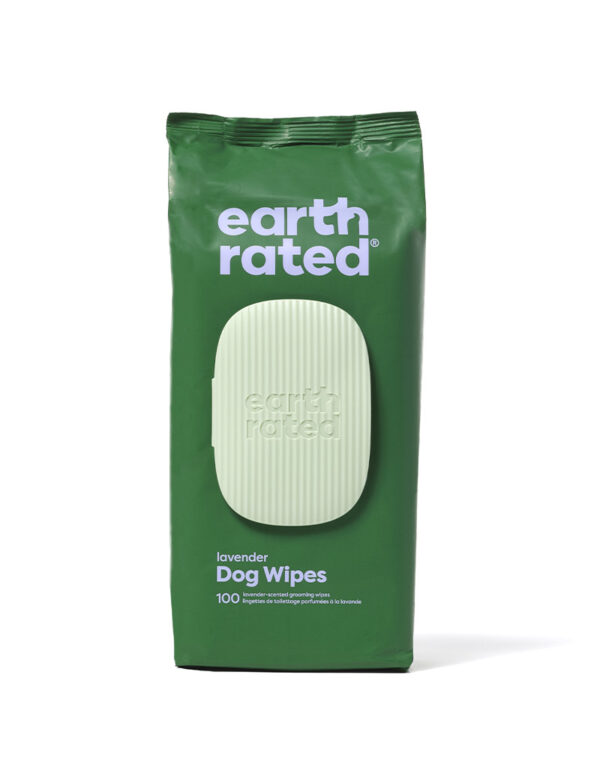 Earth Rated Wipes 100-p Lavender 100st