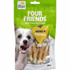 Four Friends Dog Bone N' Chicken