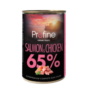 Profine Dog 65% Salmon & Chicken 400g