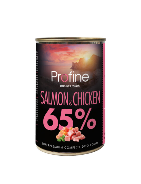 Profine Dog 65% Salmon & Chicken 400g