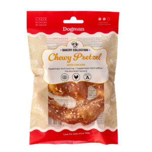 Dogman Tugg Bakery Collection Chewy pretzel chicken S 9cm